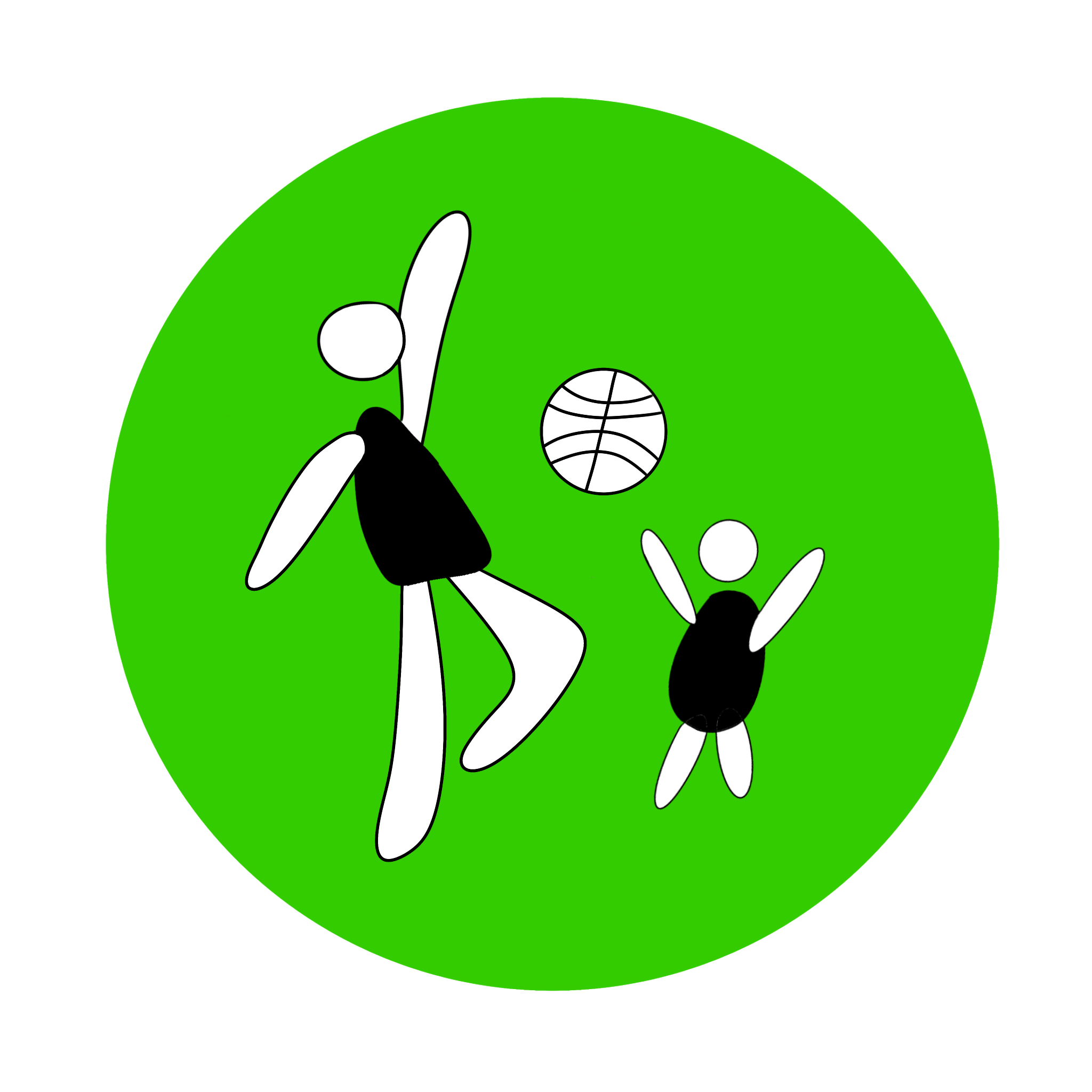 Basketball Kinder und Jugendliche
